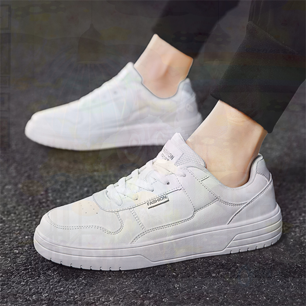 Streetwear Brand Best - 넥타이 포함 PU 가죽 신발 41