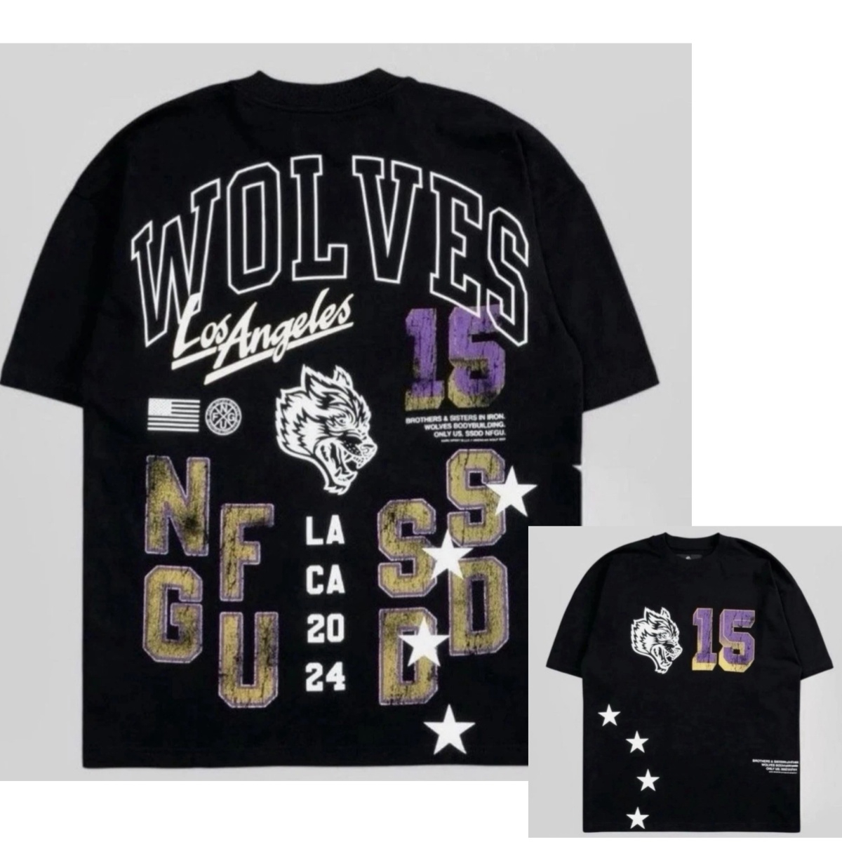 Streetwear Brand La - City of Angels LA Limited Wolf