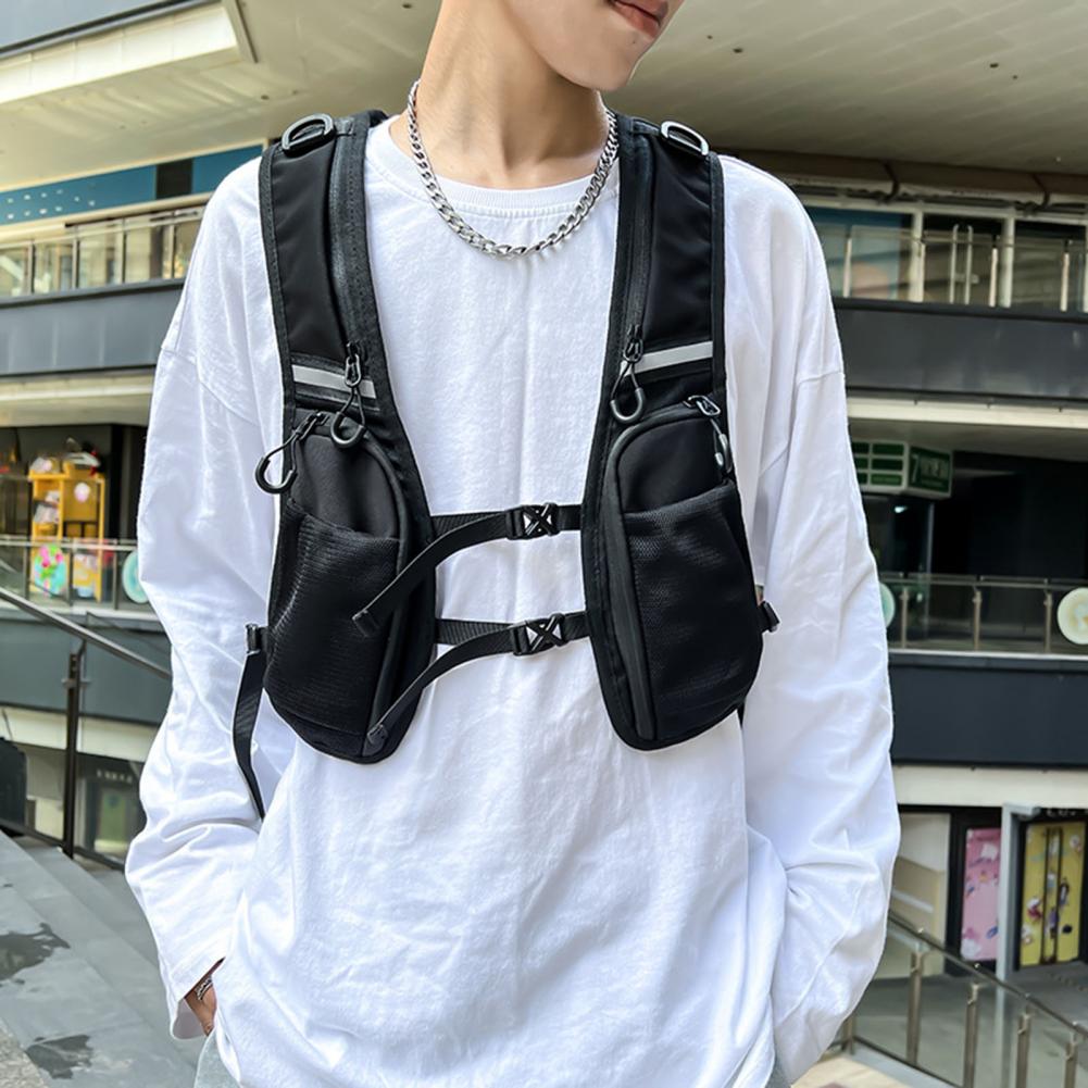 트렌디 브랜드 가슴 가방, 힙합 대용량 스포츠 캐주얼  - Streetwear Brand Bag 리뷰 및 가격