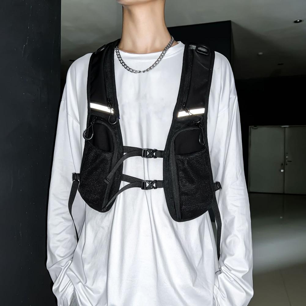 트렌디 브랜드 가슴 가방, 힙합 대용량 스포츠 캐주얼  - Streetwear Brand Bag 리뷰 및 가격