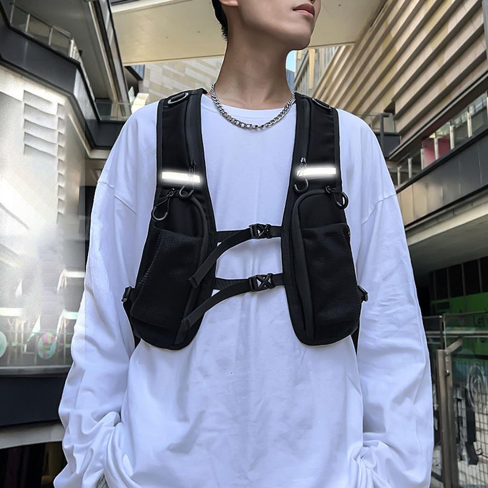트렌디 브랜드 가슴 가방, 힙합 대용량 스포츠 캐주얼  - Streetwear Brand Bag 리뷰 및 가격