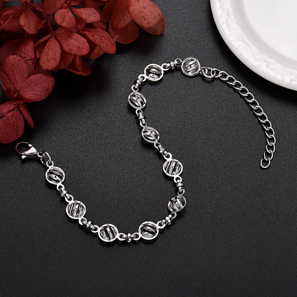 인기 브랜드 할로우 925 스털링 실버 체인 팔찌 남성 - Streetwear Brand Jewelry 리뷰 및 가격