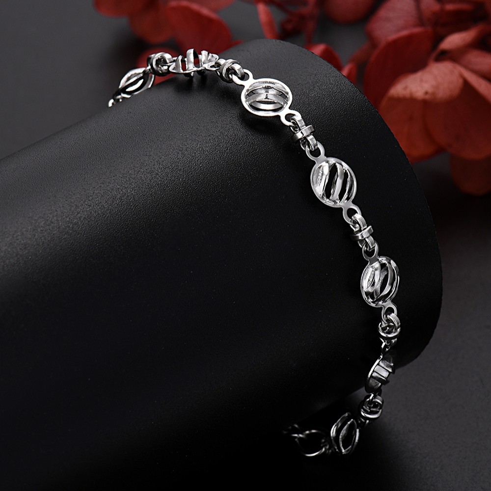 인기 브랜드 할로우 925 스털링 실버 체인 팔찌 남성 - Streetwear Brand Jewelry 리뷰 및 가격