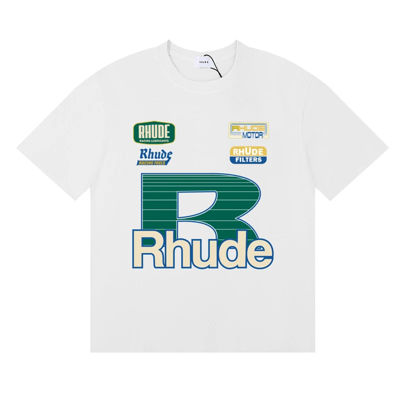 스트리트웨어 브랜드 Rhude 티셔츠 여름 유행 캐주얼 - Streetwear Brand Logo 리뷰 및 가격