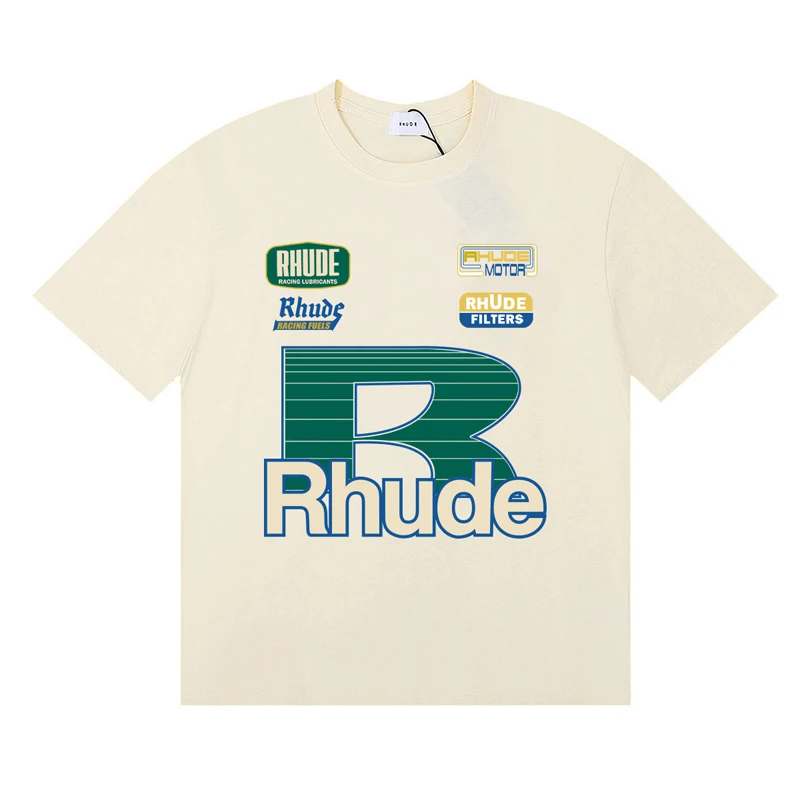 스트리트웨어 브랜드 Rhude 티셔츠 여름 유행 캐주얼 - Streetwear Brand Logo 리뷰 및 가격