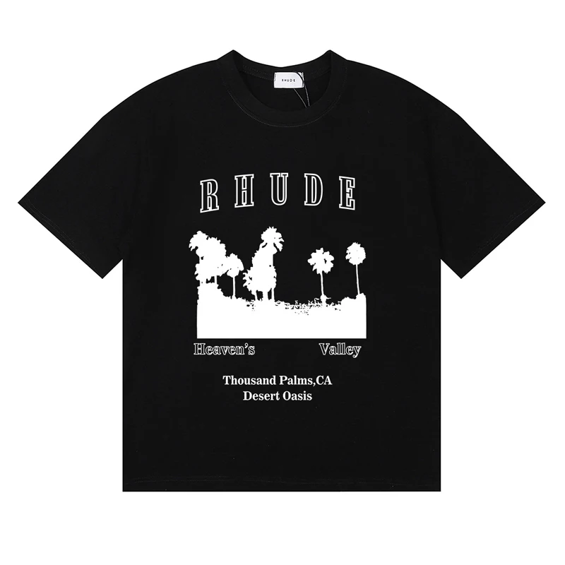 스트리트웨어 브랜드 Rhude 티셔츠 여름 유행 캐주얼 - Streetwear Brand Logo 리뷰 및 가격