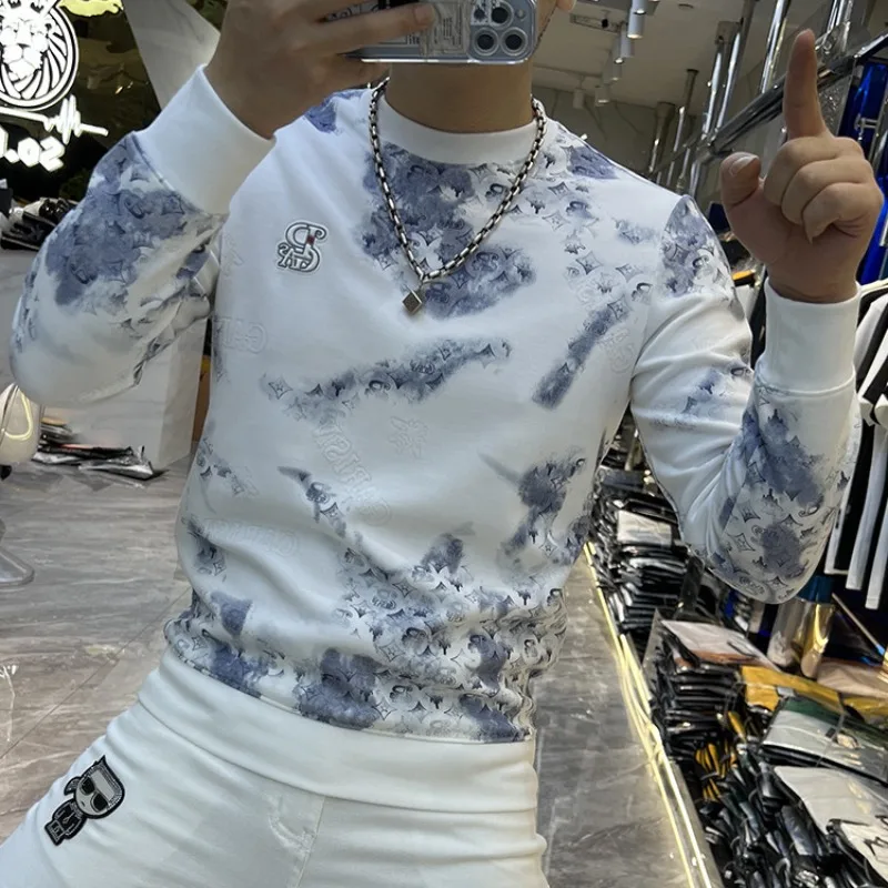 하라주쿠 패션 남성용 럭셔리 스웻셔츠, 프린팅 남자 풀 - Streetwear Brand Aesthetic 리뷰 및 가격