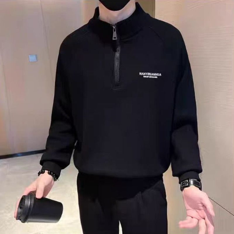 남성용 양털 안감 따뜻한 스웨트 셔츠 브랜드 없음 럭셔 - Streetwear Brand Aesthetic 리뷰 및 가격