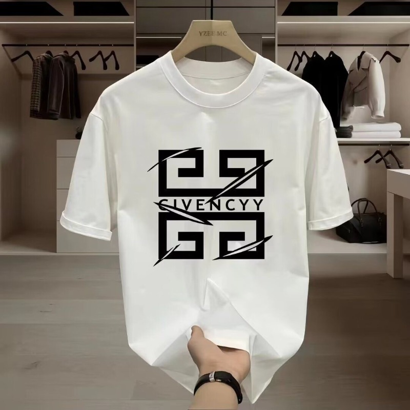 2026남성용 GIVENCY 브랜드 로고 프린트 티셔츠 - Streetwear Brand Logo 리뷰 및 가격