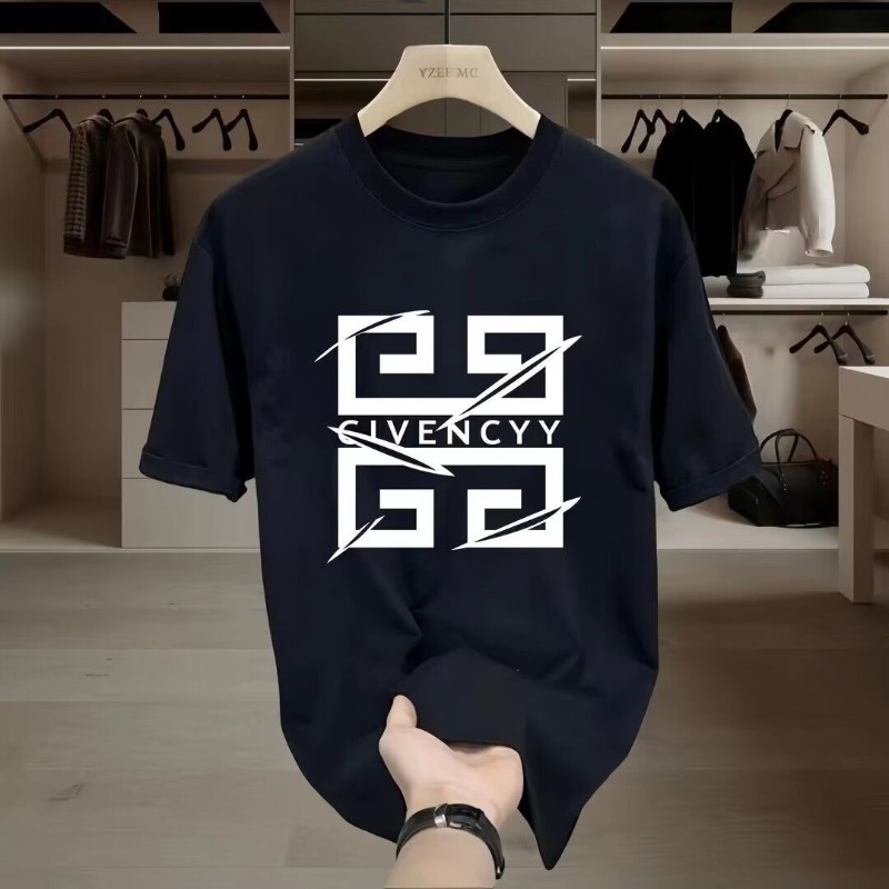 2026남성용 GIVENCY 브랜드 로고 프린트 티셔츠 - Streetwear Brand Logo 리뷰 및 가격