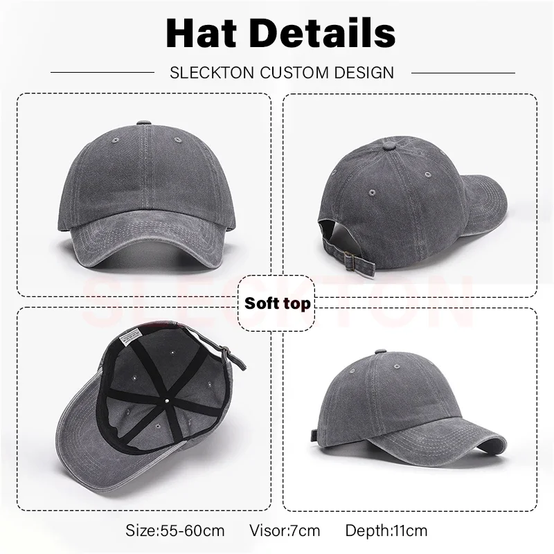 SLECKTON 사용자 정의 로고 레트로 야구 모자 남 - Stussy Bucket Hat 리뷰 및 가격