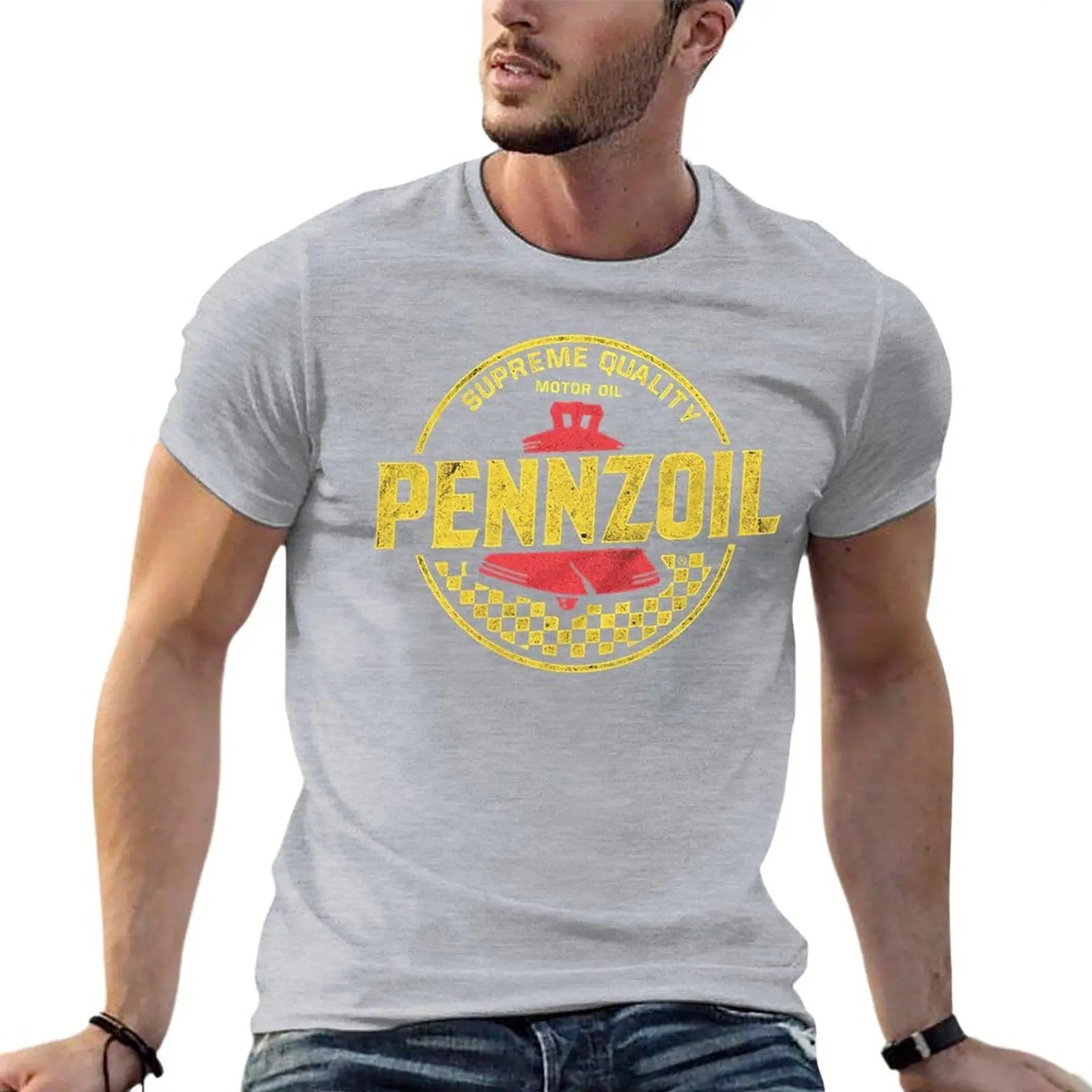 Distressed Pennzoil 모터 오일 로고 오 - Streetwear Brand Logo 리뷰 및 가격